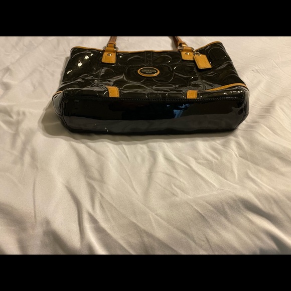 Coach Patent Leather Tote - Picture 2 of 8
